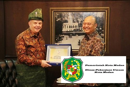 Wali Kota Medan Menyambut Kunjungan Duta Besar Amerika Serikat Untuk Indonesia Ke Pemko Medan